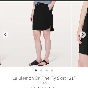 Lululemon On the Fly Skirt